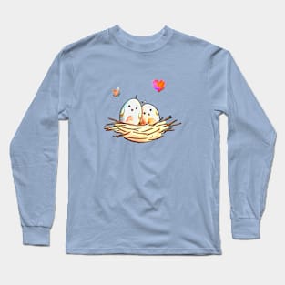 Birds in Love Long Sleeve T-Shirt